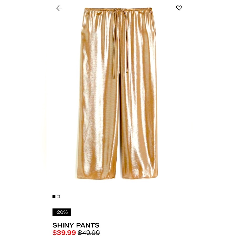 Shiny pants